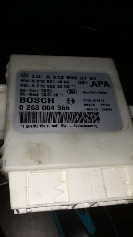 Modul pdc mercedes e-class w212 2.2 cdi cod: a2129003704