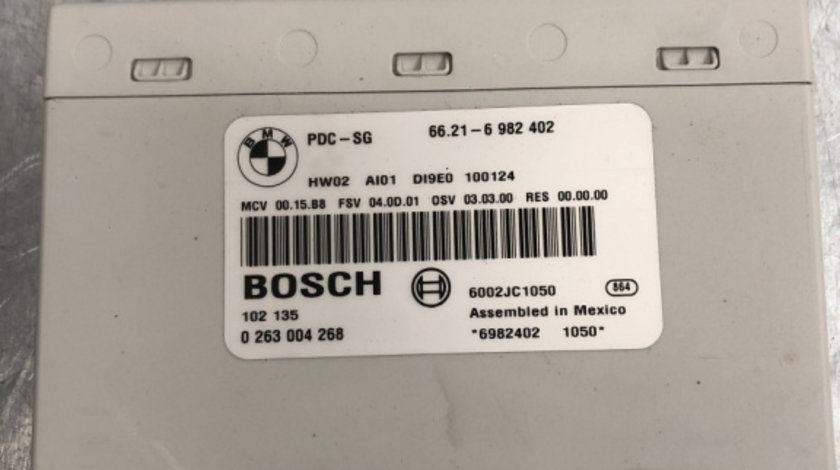 Modul PDC senzori parcare BMW 320d E90 / E91 N47D20C Touring Manual, 177cp sedan 2011 (6982402)