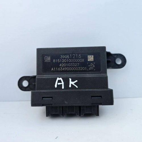 Modul PDC senzori parcare fata spate Opel Astra K 2015-2019 39051216