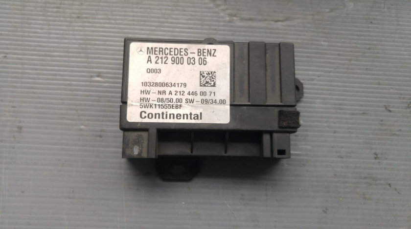 Modul pompa combustibil 2.2 cdi 651 mercedes c-class w204 a2129000306