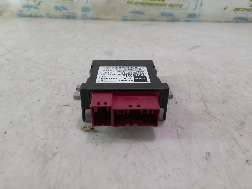 Modul pompa combustibil 7411596 BMW Seria 6 F06/F12/F13 [facelift] [2015 - 2017] 3.0 d N57D30B