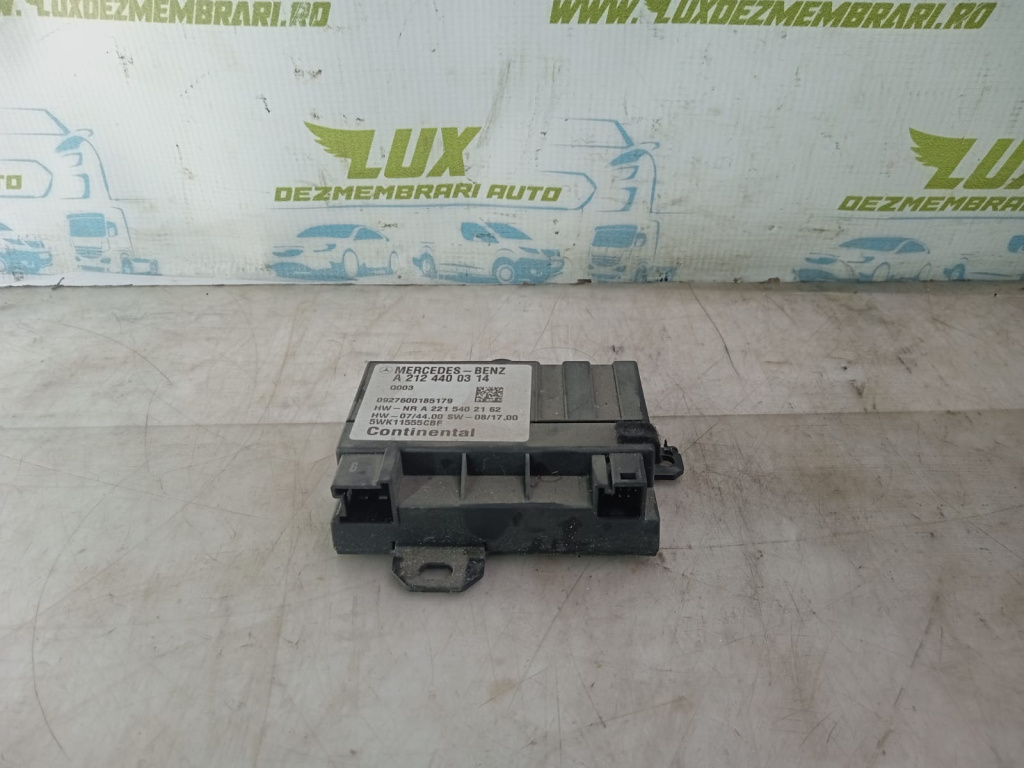 Modul pompa combustibil A2124400314 Mercedes-Benz E-Class W212 [2009 - 2013]