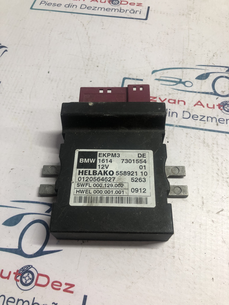 Modul pompa combustibil BMW F30 2015, 7301554