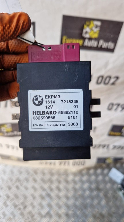 Modul pompa combustibil BMW seria 1 E87 E81 2.0 D an 2011 cod 7218339