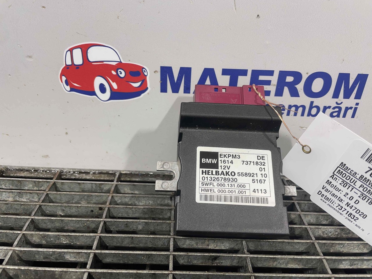 MODUL POMPA COMBUSTIBIL BMW SERIA 3 F 30 2.0 D - (2011 2018)