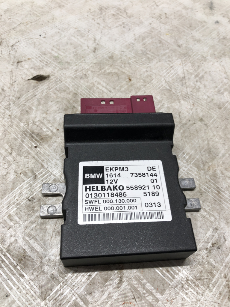 Modul pompa combustibil BMW Seria 3 F31 2.0 Benzina 2013, 16147358144
