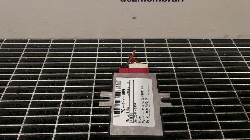 MODUL POMPA COMBUSTIBIL BMW SERIA 5 E 60 SERIA 5 E 60 - (2007 2010)