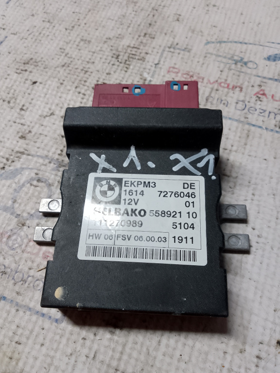 Modul pompa combustibil BMW X1 2010, 7276046