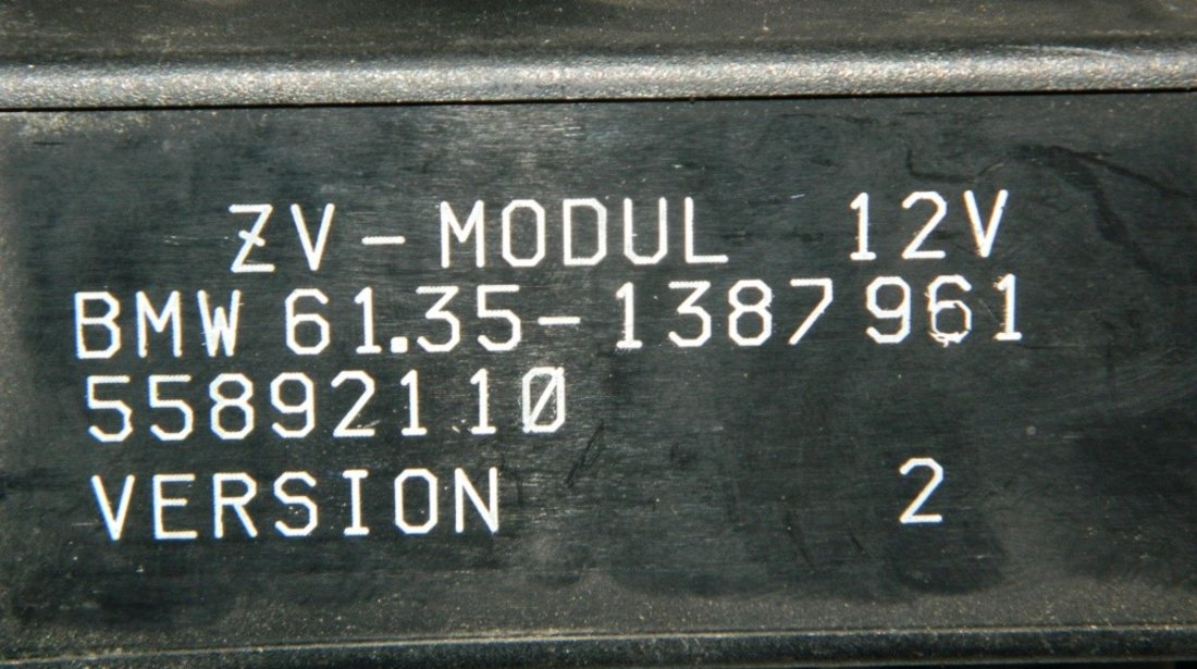 Modul pompa combustibil BMW X1 E84 cod: 55892110 / 6135 1387961 model 2012