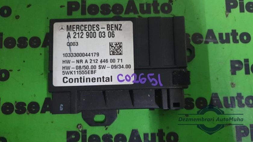 Modul pompa combustibil Mercedes C-Class (2007->) [W204] a2129000306