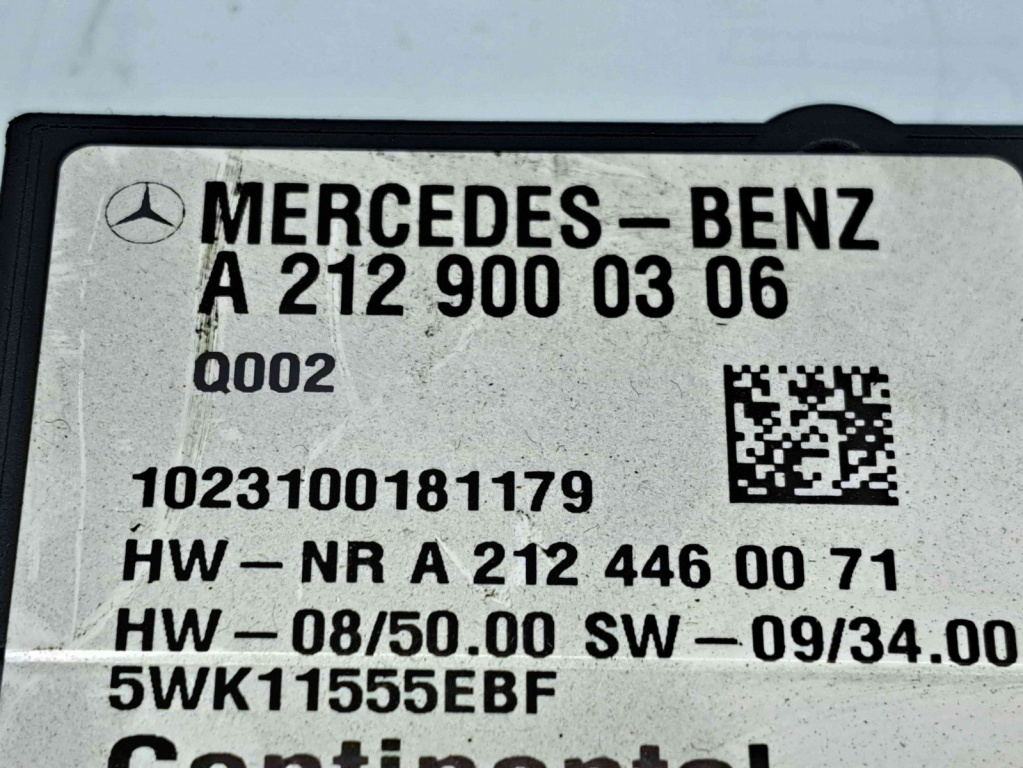Modul pompa combustibil Mercedes Clasa C (W204) [Fabr 2007-2014] A2129000306