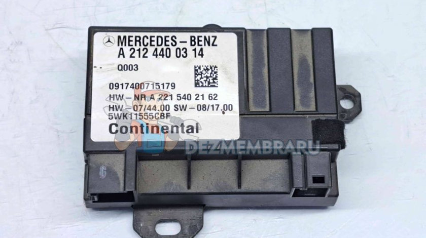 Modul pompa combustibil Mercedes Clasa C (W204) [Fabr 2007-2014] A2124400314