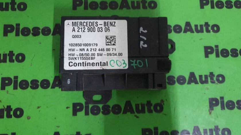 Modul pompa combustibil Mercedes E-Class (2009->) [W212] a2129000306