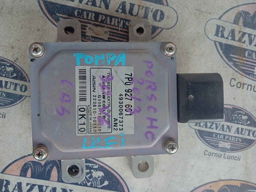 Modul Pompa Ulei Porsche Cayenne 2013, 7P0927601