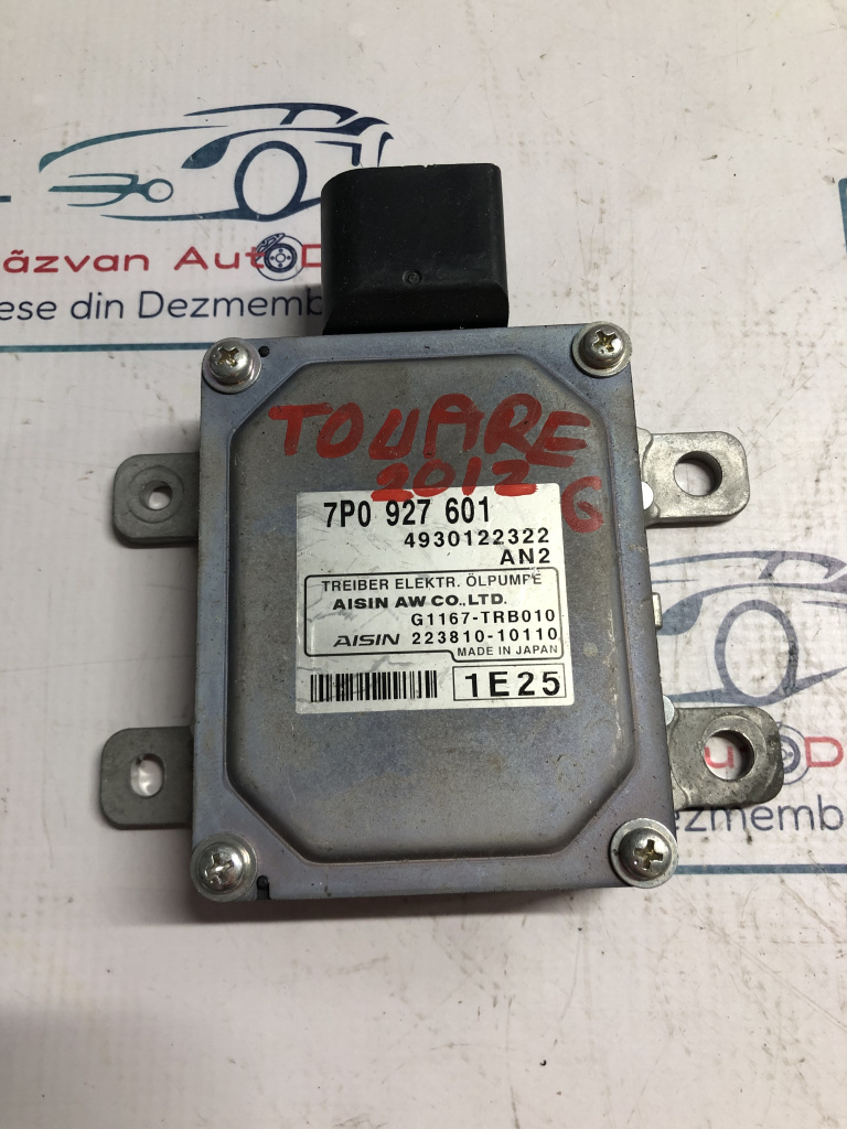 Modul Pompa Ulei Volkswagen Touareg 2012, 7P0927601