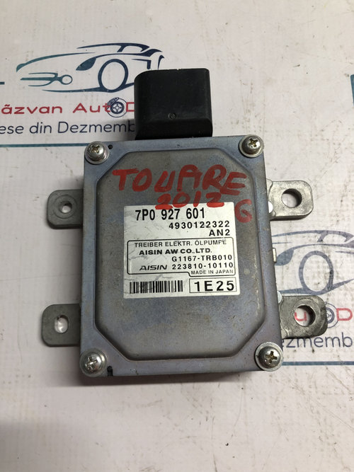 Modul Pompa Ulei Volkswagen Touareg 2012, 7P0927601