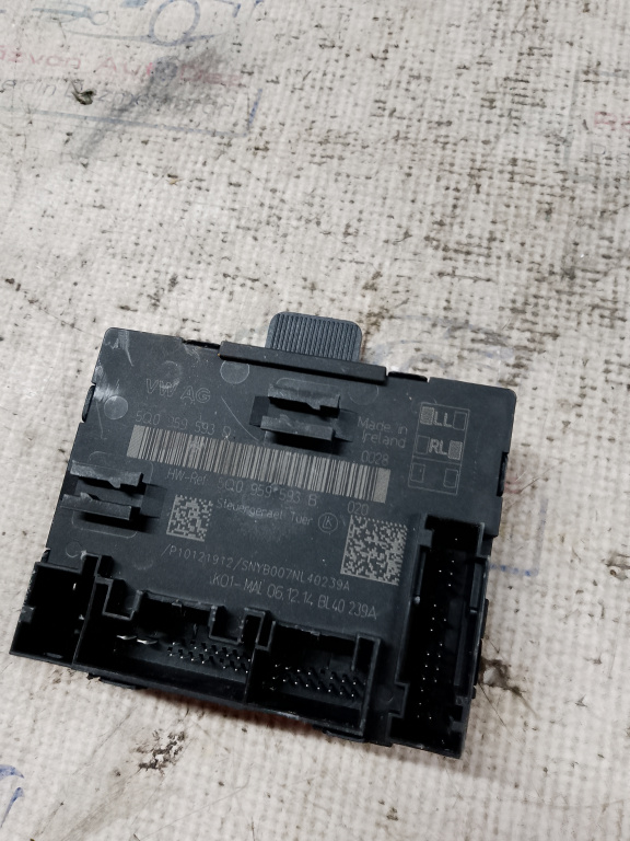 Modul Portiera Dreapta Fata Audi A3 8V 2016, 5Q0959593B