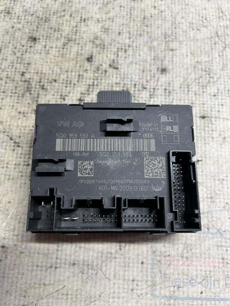 Modul Portiera Dreapta Fata Audi A3 8V Hatchback 2016, 5Q0959593A