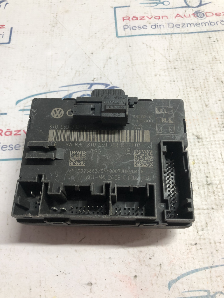 Modul Portiera Dreapta Fata Audi A4 B8 2010, 8T0959793N