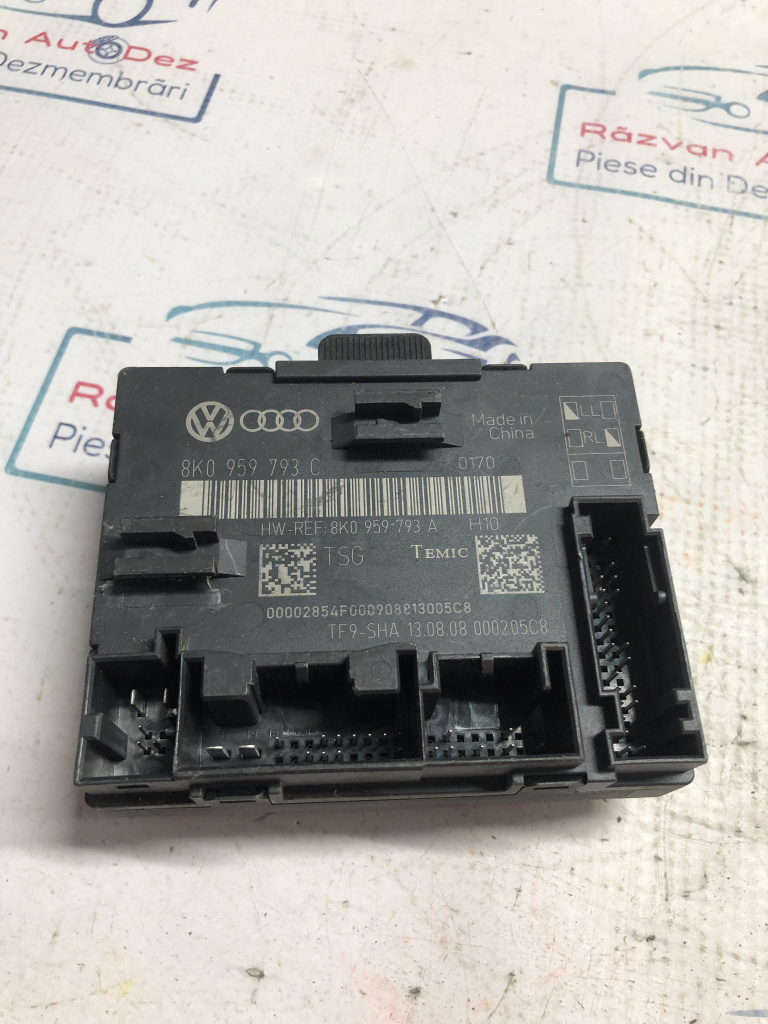 Modul Portiera Dreapta Fata Audi A4 B8 2010, 8K0959793C