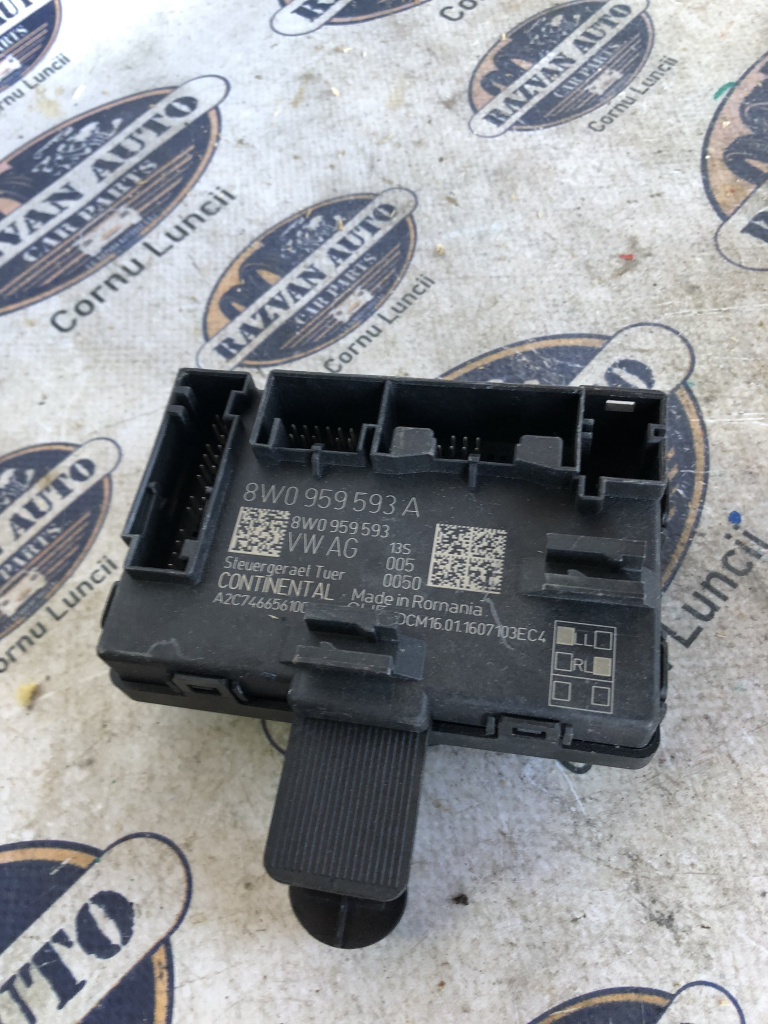 Modul Portiera Dreapta Fata Audi A4 B9 2016, 8W0959593A