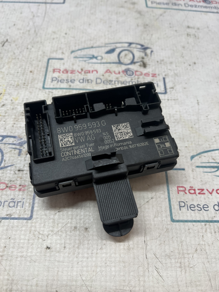 Modul Portiera Dreapta Fata Audi A4 B9 Break 2016, 8W0959593G