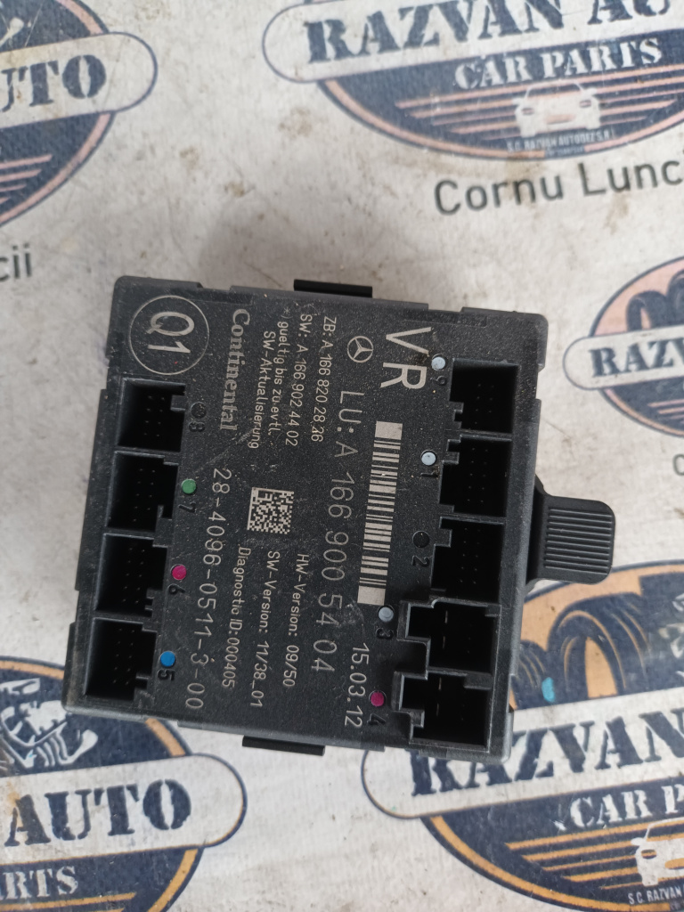 Modul Portiera Dreapta Fata Mercedes ML 2012, A1669005404