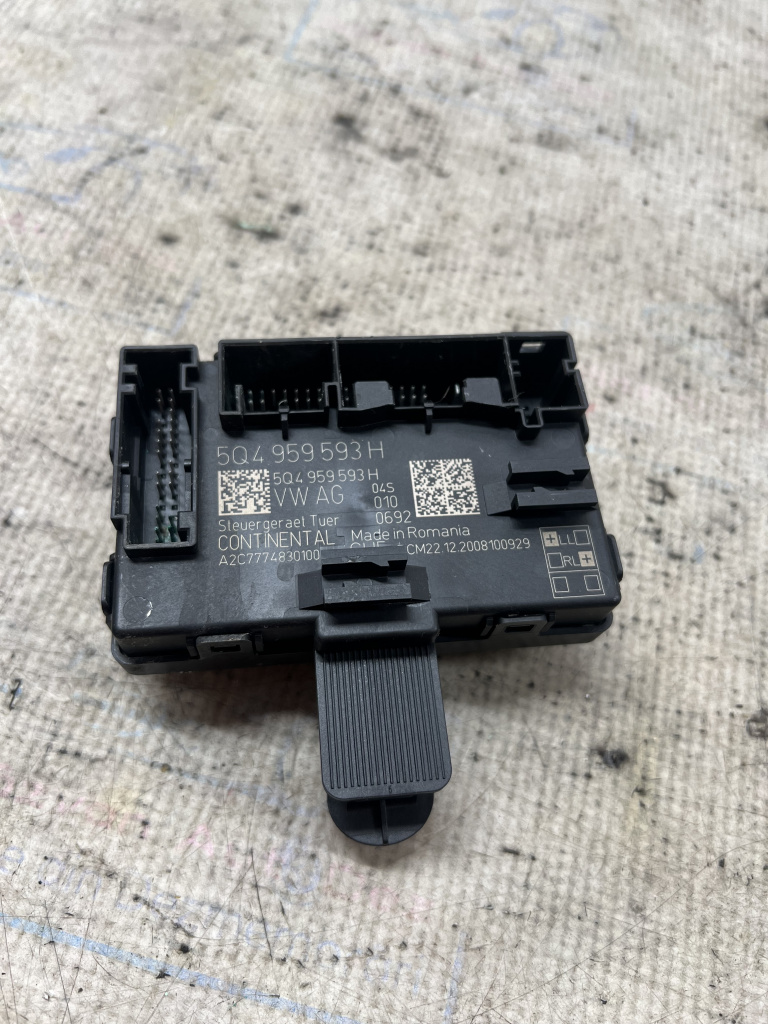 Modul Portiera Dreapta Fata Skoda Octavia 4 2020, 5Q4959593H