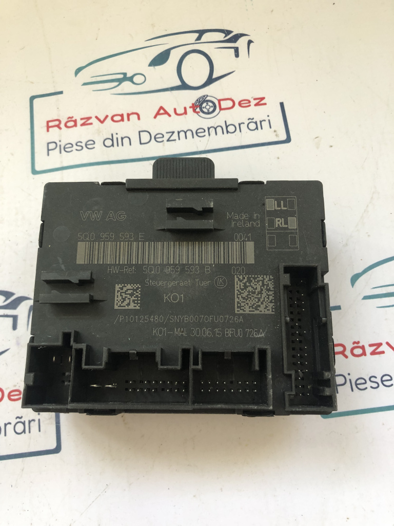 Modul Portiera Dreapta Fata Volkswagen Passat B8 2016, 5Q0959593B