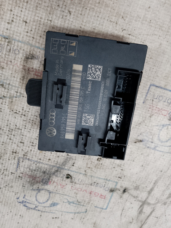 Modul Portiera Dreapta Spate Audi A4 B8 2009, 8K0959795C