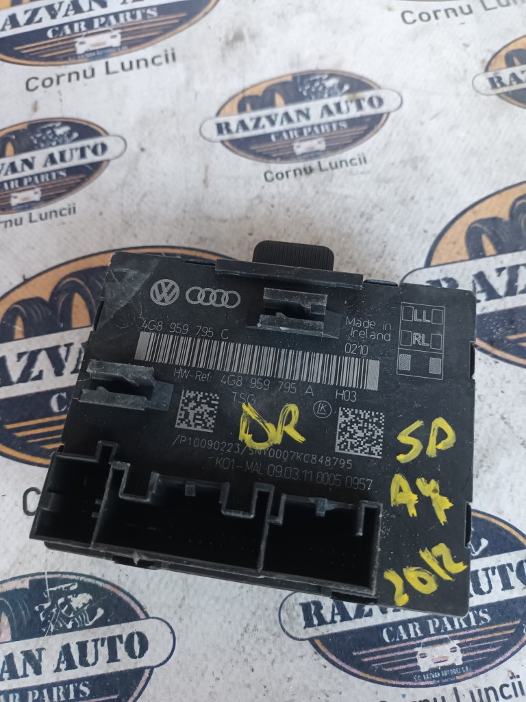 Modul Portiera Dreapta Spate Audi A7 2012, 4G8959795C