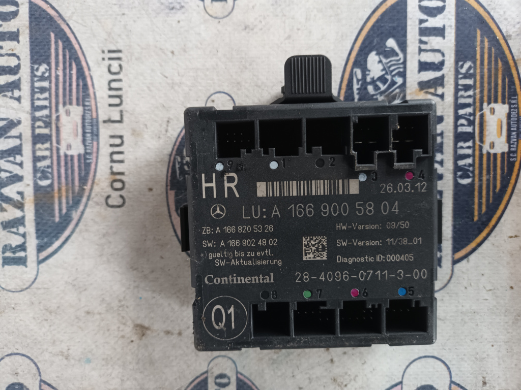 Modul Portiera Dreapta Spate Mercedes ML 2012, A1669005804