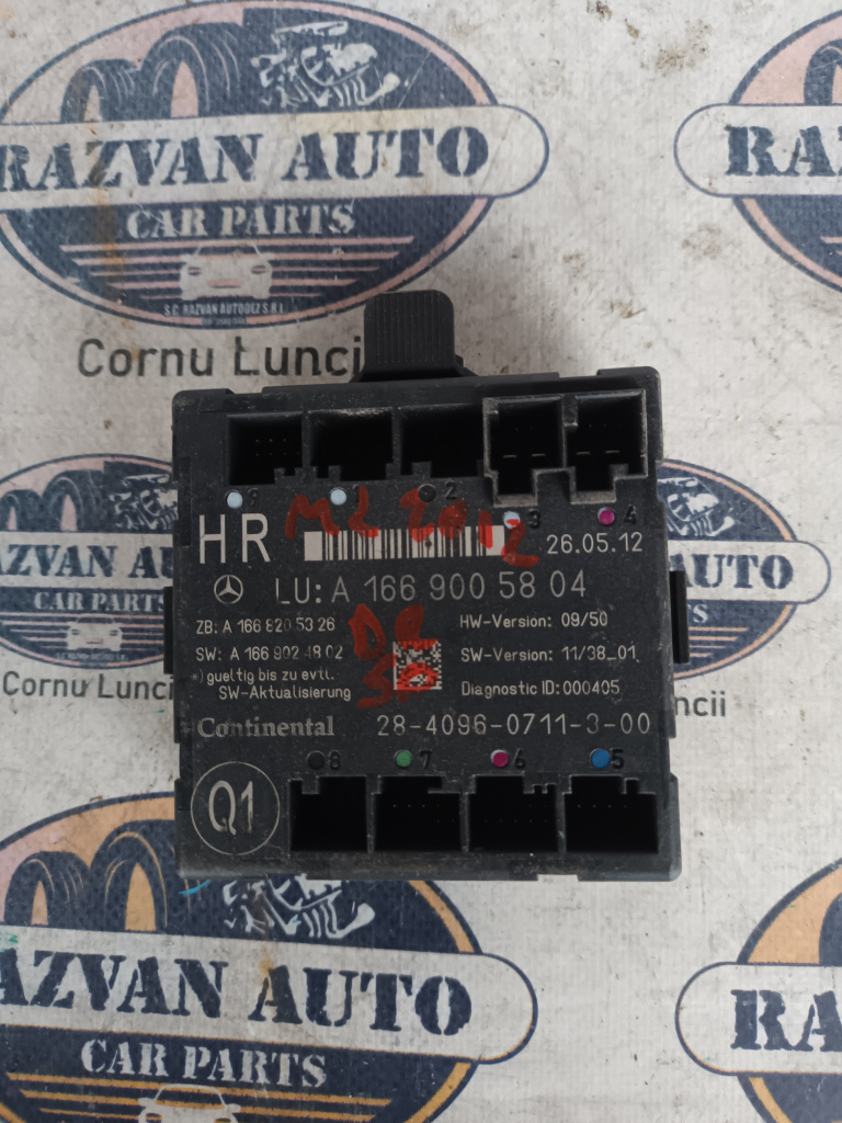 Modul Portiera Dreapta Spate Mercedes ML 2012, A1669005804