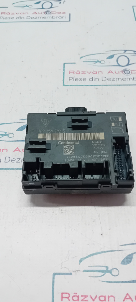 Modul Portiera Dreapta Spate Porsche Cayenne 2011, 7PP959792S