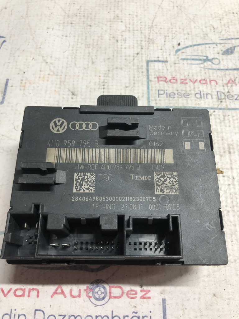 Modul Portiera Dreapta Spate Volkswagen Touareg 2011, 4H0959795B