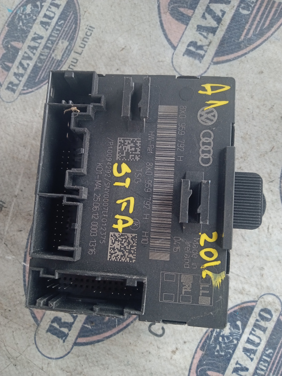 Modul Portiera Stanga Fata Audi A1 2012, 8X0959792H