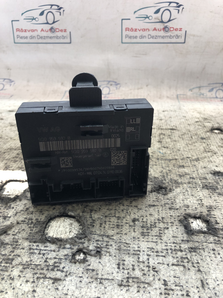 Modul Portiera Stanga Fata Audi A3 8V 2015, 5Q0959592B