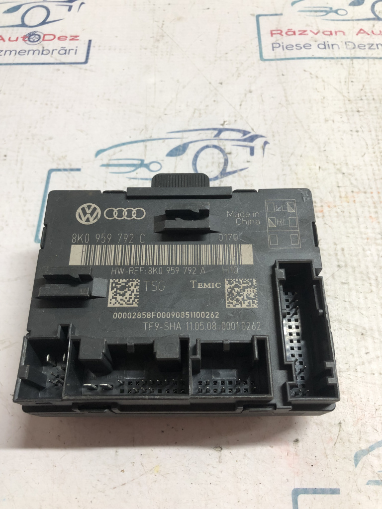 Modul Portiera Stanga Fata Audi A4 B8 2010, 8K0959792C