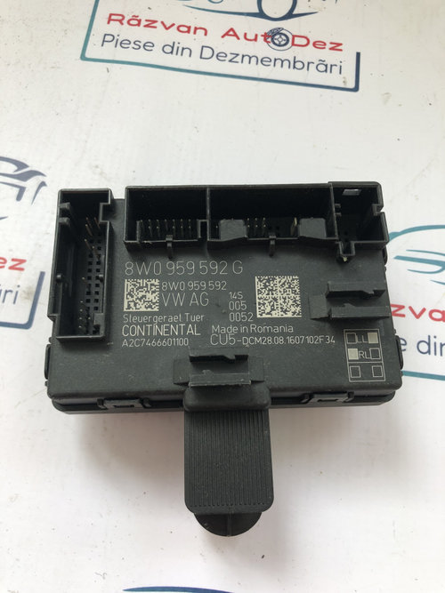 Modul Portiera Stanga Fata Audi A4 B9 2016, 8W0959592G