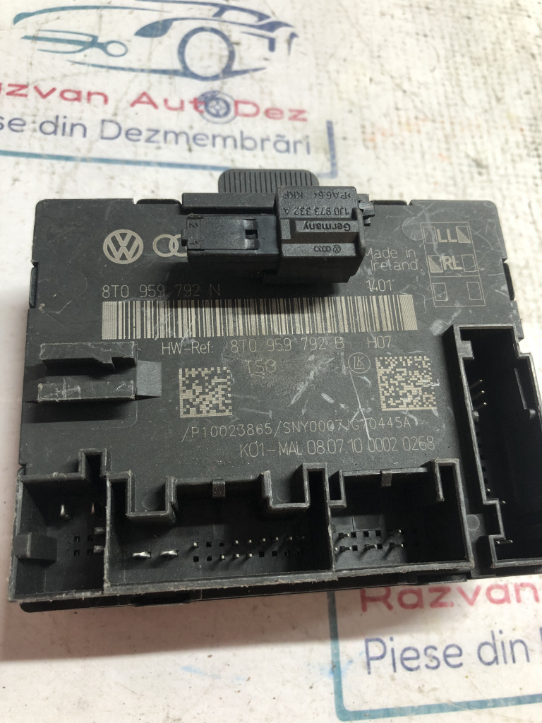 Modul Portiera Stanga Fata Audi A5 2010, 8T0959792N