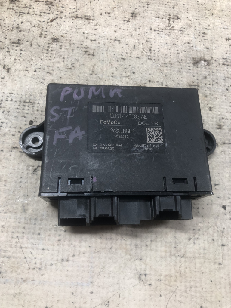 Modul Portiera Stanga Fata Ford Puma - Motorina 2020, LU5T14B533AE