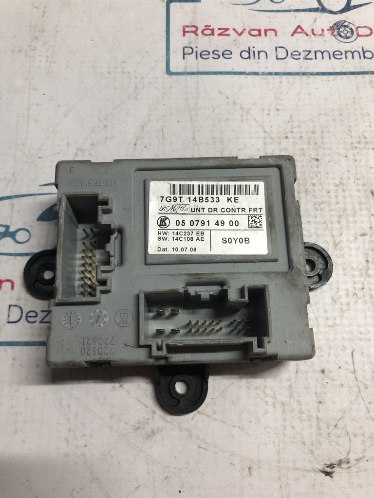 Modul Portiera Stanga Fata Land Rover Freelander 2 2008, 7G9T14B533KE
