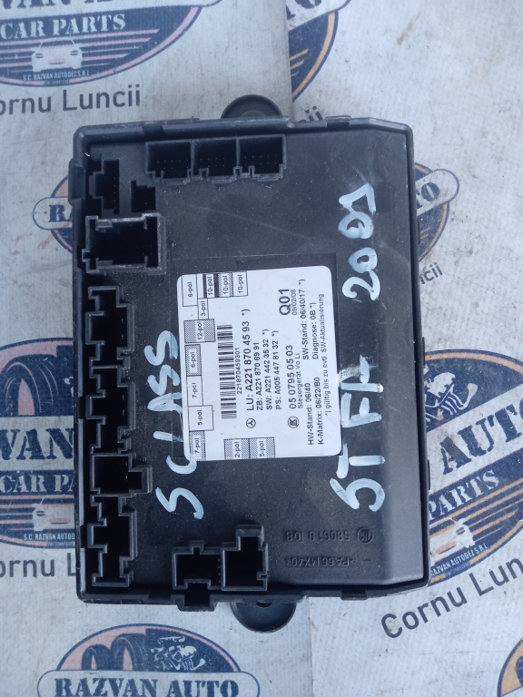 Modul Portiera Stanga Fata Mercedes S Class 2009, A2218704593