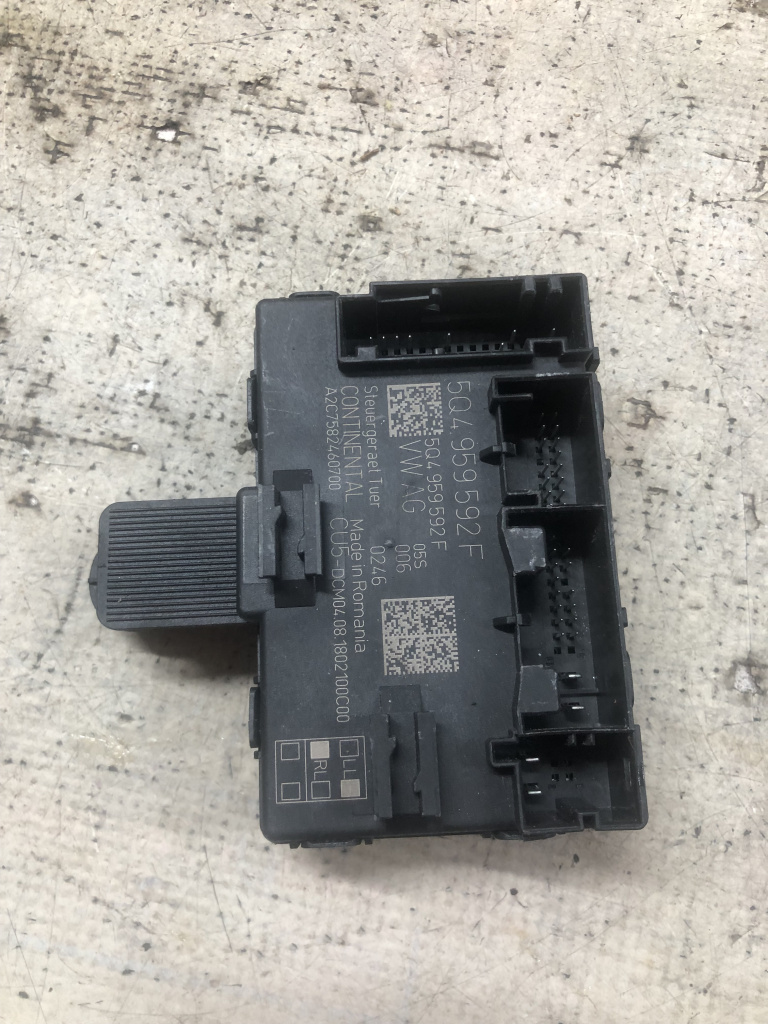 Modul Portiera Stanga Fata Skoda Kodiaq - Motorina 2018, 5Q4959592F