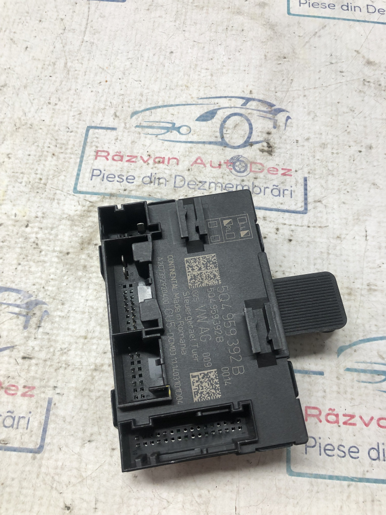 Modul Portiera Stanga Fata Skoda Octavia 3 1.6 Motorina 2014, 5Q4959392B