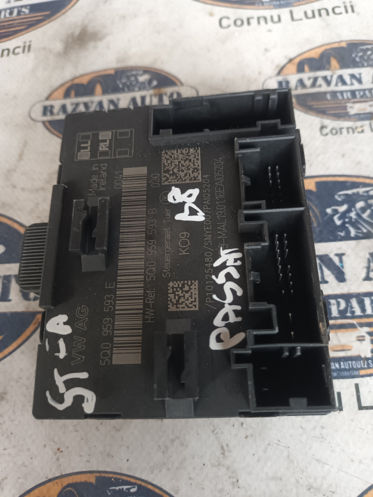 Modul Portiera Stanga Fata Volkswagen Passat B8, 5Q0959593E