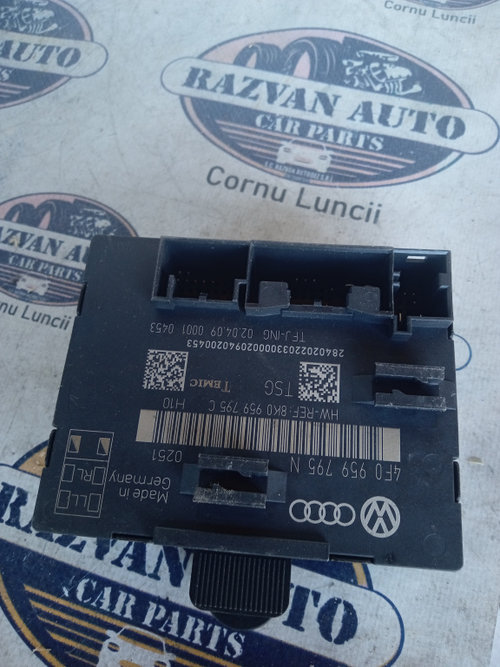Modul Portiera Stanga Spate Audi A4 B8, 4F0959795N