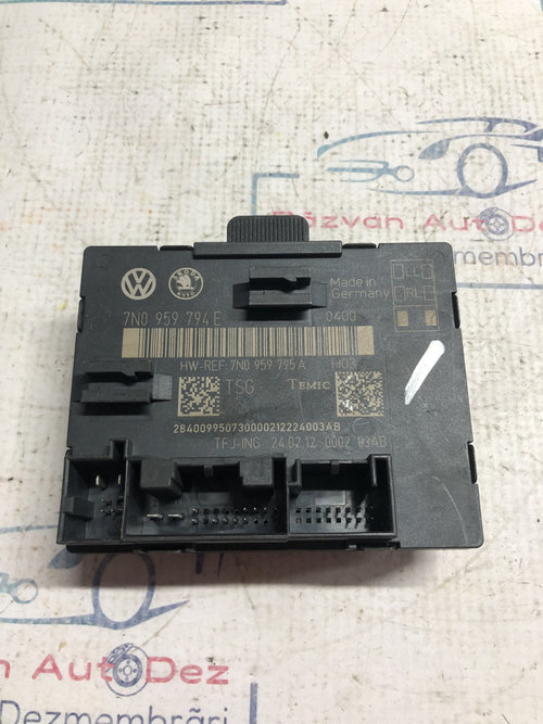 Modul Portiera Stanga Spate Volkswagen Sharan 2012, 7N0959794E