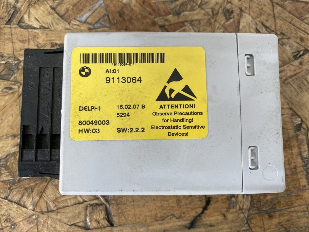 Modul power switch consola centrala LCI BMW E61 combi 2007 (9113064)