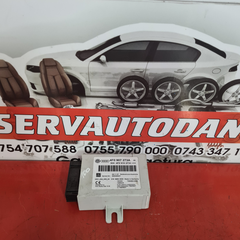 Modul presiune roti Audi A6 (2004-2011) [4F2, C6] 2.0 Motorina 2007, 4F0907273A